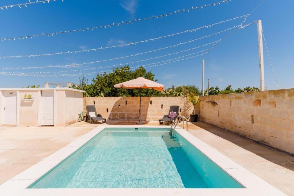 Villa Dilauro Con Piscina Torre Ovo Exterior foto